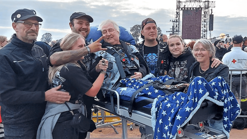 Iron Maiden live sehen: Wünschewagen erfüllt todkrankem Michael Traum