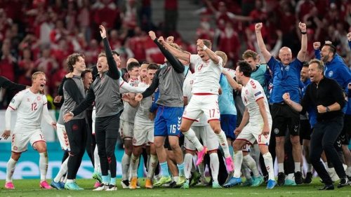 Fußball-EM - Ein Land steht zusammen: Dänen feiern "magische" EM-Nacht