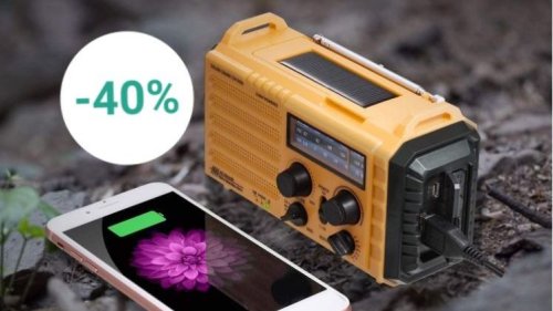 Notfallausstattung ohne Strom: Kurbelradio reduziert im Amazon-Angebot