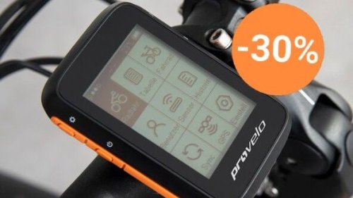 GPS-Fahrradcomputer von Provelo zum Tiefpreis bei Aldi im Angebot