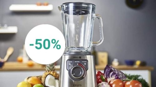 Krups-Standmixer bei Amazon: Hochleistungsgerät jetzt zum Rekordpreis