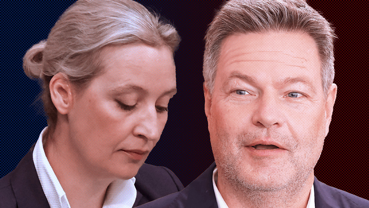 Wahlkampf vor der Bundestagswahl: Habeck punktet – Weidel verliert