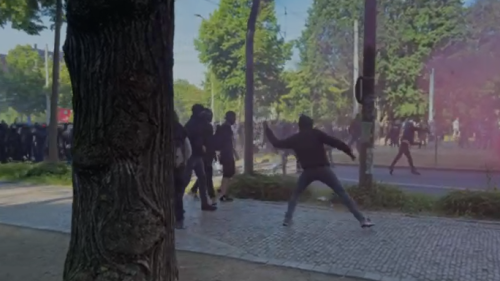 "Tag X" in Leipzig: Lage bleibt weitgehend ruhig
