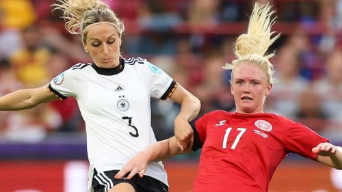 Nationalspielerin Rikke Madsen wird mit Antrag nach Sieg überrascht