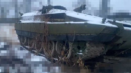 Ukraine-Krieg: Seltener Panzer im Einsatz gesichtet