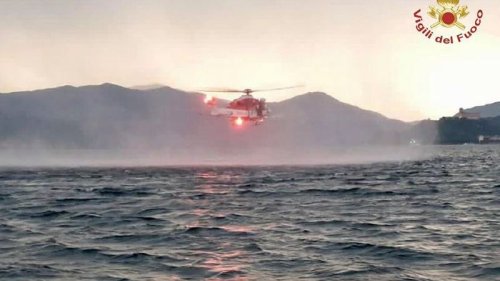 Lago Maggiore: Touristen-Boot in Italien gekentert - wohl ein Toter