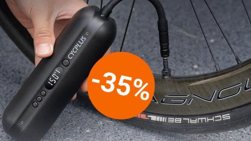Akkupumpe günstig bei Amazon: Jetzt den Cycplus-Kompressor sichern