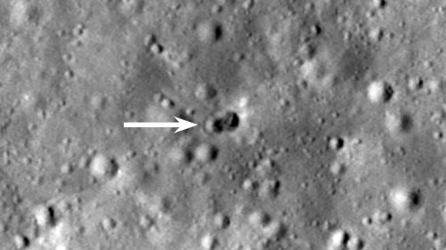 Nasa findet Mondkrater einer unbekannten Rakete