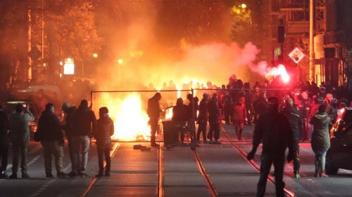 Vor dem Tag X: Zusammenstöße mit Polizei in Leipzig