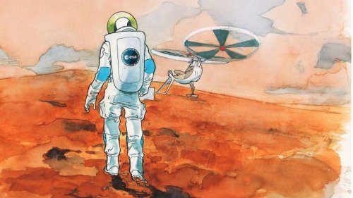 Europa will bald einen Astronauten zum Mars schicken