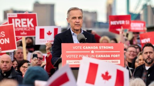 Trumps Drohungen lass Mark Carney bei Wahl in Kanada jubeln
