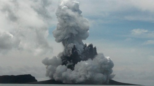 Druckwelle des Tonga-Vulkans erreicht Deutschland