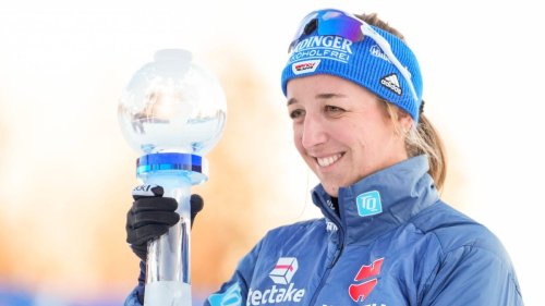 Skispringen: Biathlon-Star Franziska Preuß taucht plötzlich in Planica auf