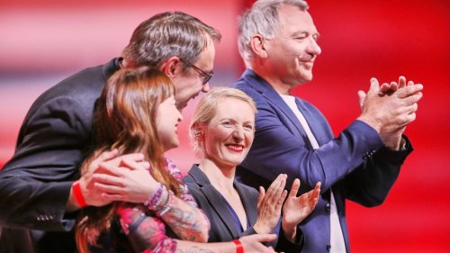 Linken-Parteitag: Heidi Reichinnek träumt von Mehrheit in Berlin
