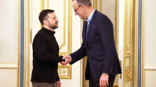 News zum Ukraine-Krieg: Merz kündigt Kanzler-Reise nach Kiew an