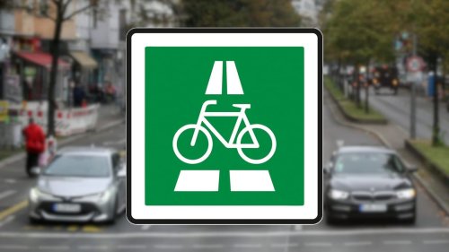 Radschnellweg: So verhalten Sie sich bei dem seltenen Verkehrszeichen