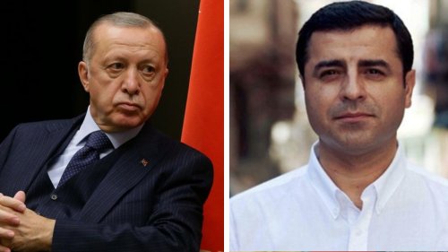 Selahattin Demirtaş'tan Cumhurbaşkanı Erdoğan'a: Dik dur eğilme Reis; sen böyle ilkeli durdukça benim burada gözlerim yaşarıyor, bir gülme geliyor ki sorma!