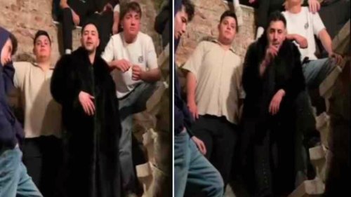 Sarıyer'de klip çekerken eski topçu karakolunu yaktılar; 10 kişi gözaltında