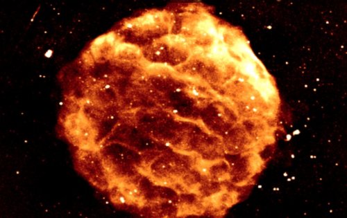 Supernova: Dieses beeindruckende Bild stammt von einem Supercomputer