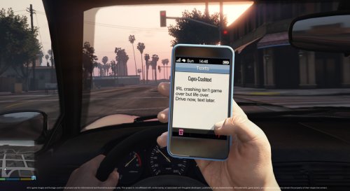 GTA Online: Wieso ihr gerade Nachrichten über euer Fahrverhalten bekommen könntet