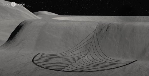 Mond-Post per Fangnetz: Wie ein Startup Pakete sanft und staubfrei auf dem Mond abliefern will