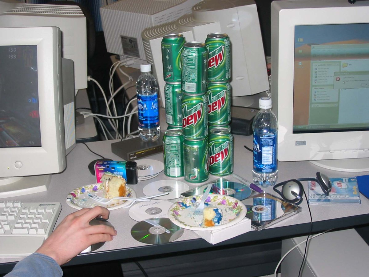 Unvergessene Gaming-Nächte: Eine Foto-Geschichte der Lan-Party
