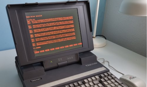 Bitcoin-Mining auf 1989er-Retro-Laptop: 584 Millionen Jahre für 1 Dollar