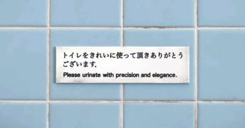 „Mit Eleganz urinieren“: Sprachlern-App stellt witzige Übersetzungsfehler in Museum aus