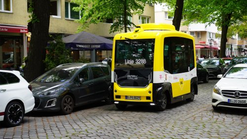 Selbstfahrende Kleinbusse in Berlin: Die BVG macht den Test