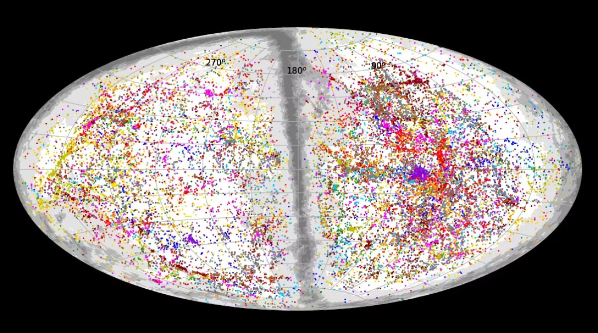 Bislang größte Karte des Universums zeigt 56.000 Galaxien