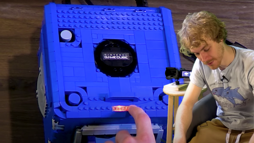 Youtuber baut funktionierenden Gamecube aus Legosteinen