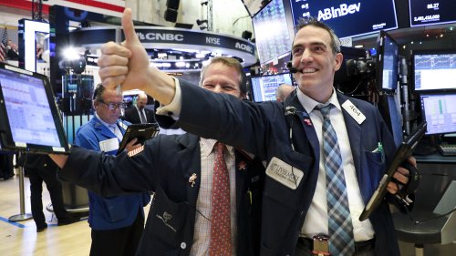 Wall Street bleibt im Rekordrausch