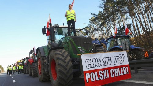 Warum polnische Bauern die Grenze blockieren