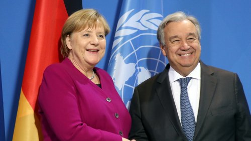 Guterres will Merkel für UN gewinnen