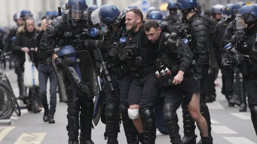 Hunderte verletzte Polizisten bei Protesten