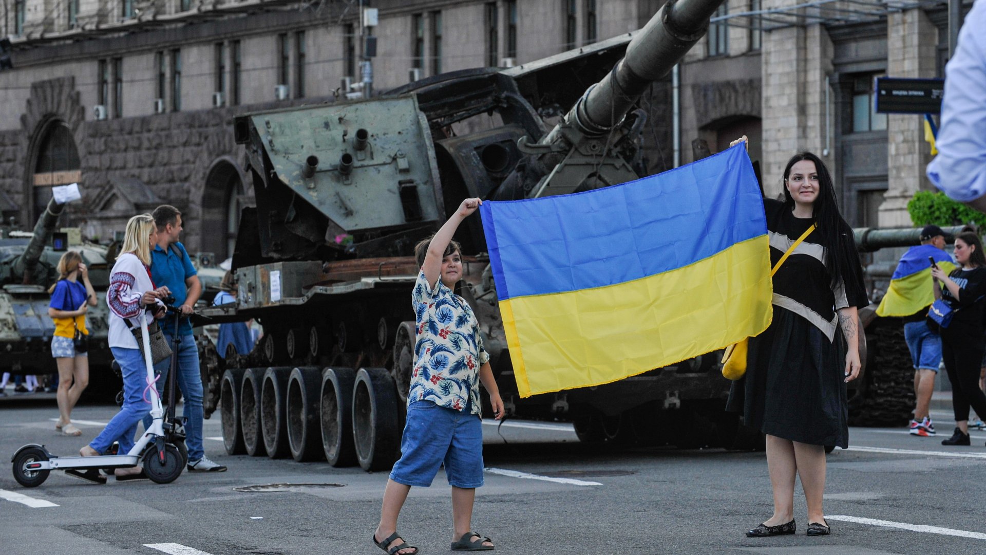 Ukraine begeht Nationalfeiertag