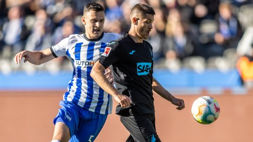Hertha und Hoffenheim arbeiten sich aneinander ab