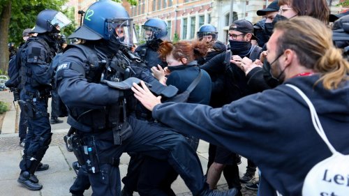 Schwere Ausschreitungen in Leipzig