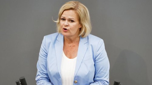 SPD stärkt Ministerin Faeser den Rücken
