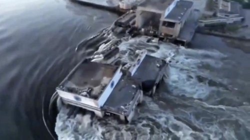 ++ Kiew: Beweis für Moskaus Schuld an Staudamm-Zerstörung ++