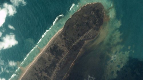 Inseln überrollt, Dörfer verschwunden