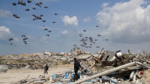 Gefakte Videos chinesischer Hilfsflüge für Gaza