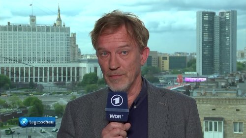 N. Hahn, ARD Moskau/T. Hassel, ARD Brüssel, zur möglichen Waffenruhe zwischen Russland und der Ukraine