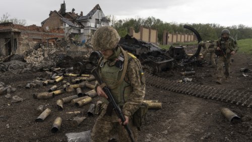 Ukrainische Truppen stoßen bis zur russischen Grenze vor