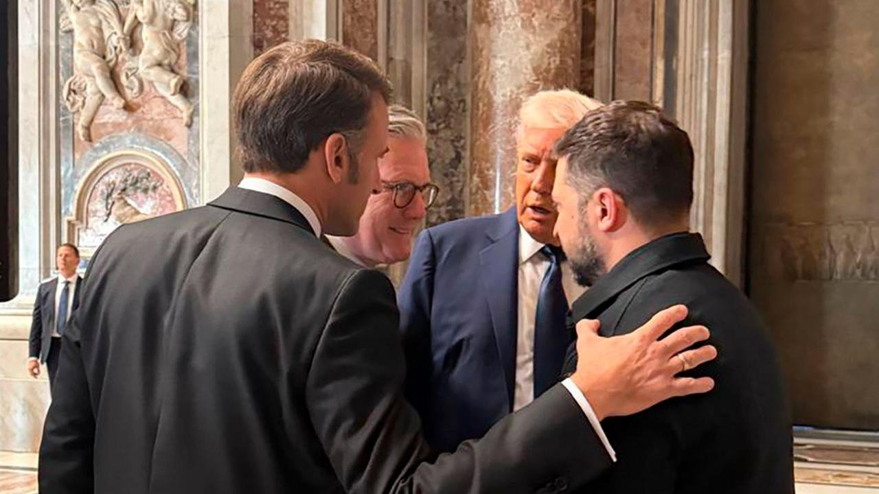 ++ Selenskyj trifft auch Macron und Starmer in Rom ++