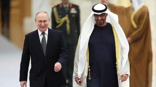 Präsident Putin auf Golf-Tour
