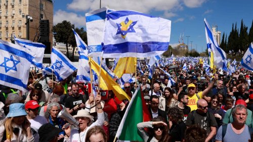 ++ Tausende protestieren gegen Israels Regierung ++