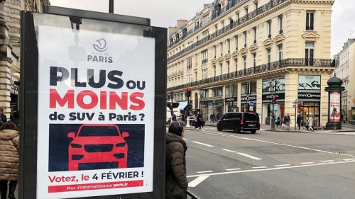 Paris will 18 Euro Parkgebühr für SUV verlangen