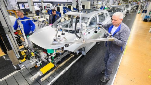 Sonderschichten bei VW in Wolfsburg
