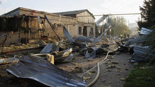 Ukraine berichtet von massiven Luftangriffen